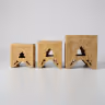 Stool wood medium 2