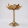 Golden lotus small stand 12 inch 1