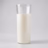 Glass candle 6 inch 3