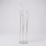 Acrlic candle stand 5 arms 3