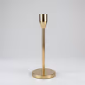 Single golden candle stand 9 inch 1