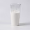 Plain Glass candle 8 inch 1