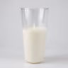 Plain Glass candle 8 inch 3