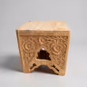 Stool wood 1