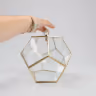 Glass hanging octagle shape 2