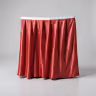Table frill maroon 1