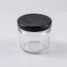 Glass pot round 3 inch 1