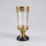 Golden round candle stand 1