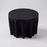 Round table cloth black new 3