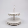 2 layer Cake stand 13 inch 1