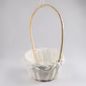 Basket small white 1