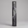 Silver spiral candle 10 inch 2