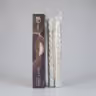 Silver spiral candle 10 inch 1